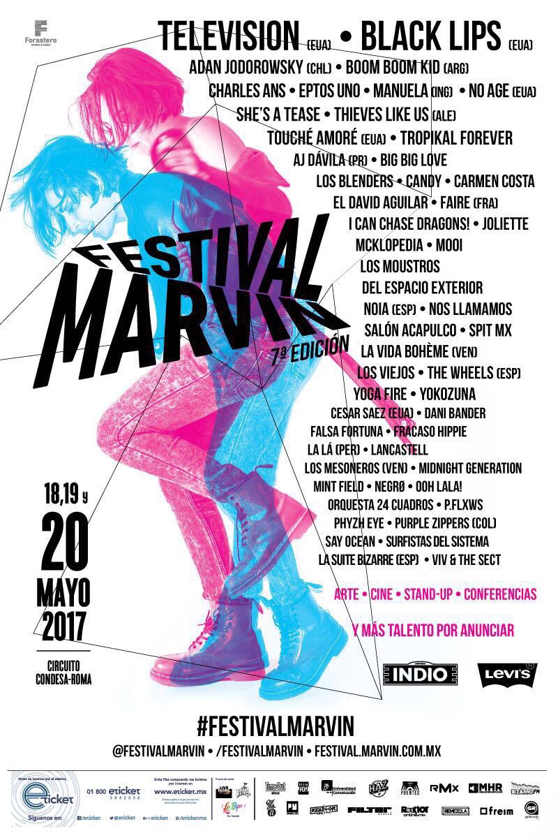 cartel completo de la 7Âª ediciÃ³n del Festival Marvin