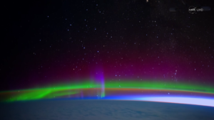Este es el espectáculo que dejan las auroras boreales tocando la Tierra