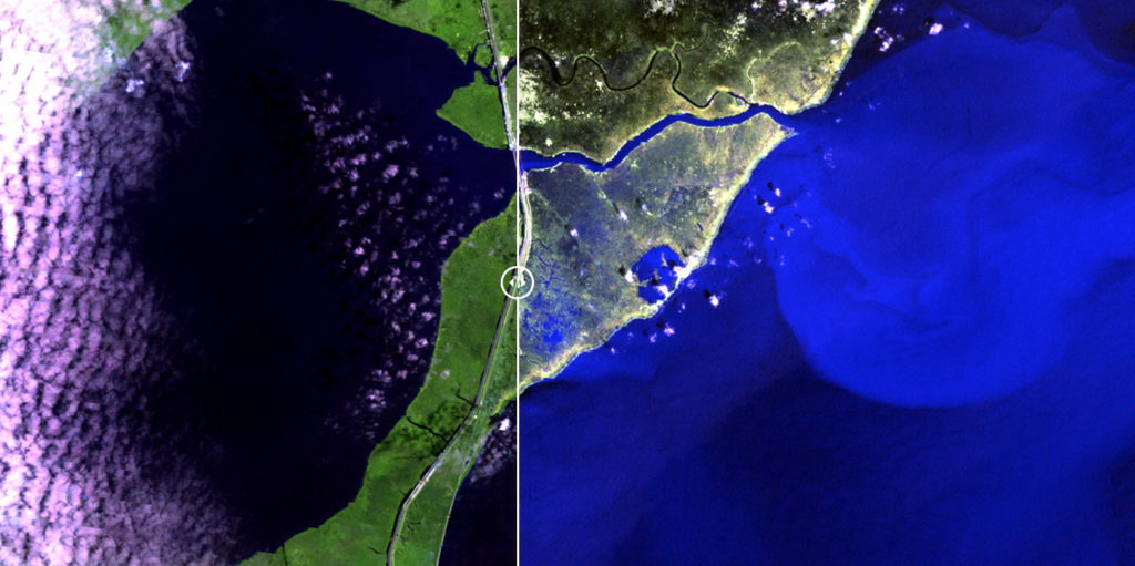Images of Change de la NASA, Louisiana después de huracán Isaac