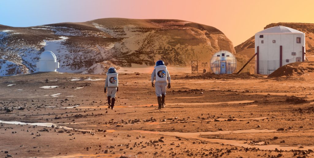Misión a Marte en el desierto de Utah, Estados Unidos