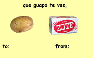 Lo que pienso siempre que te veo, galán