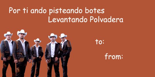 A una sola voz: desde que te vi me gustaste...