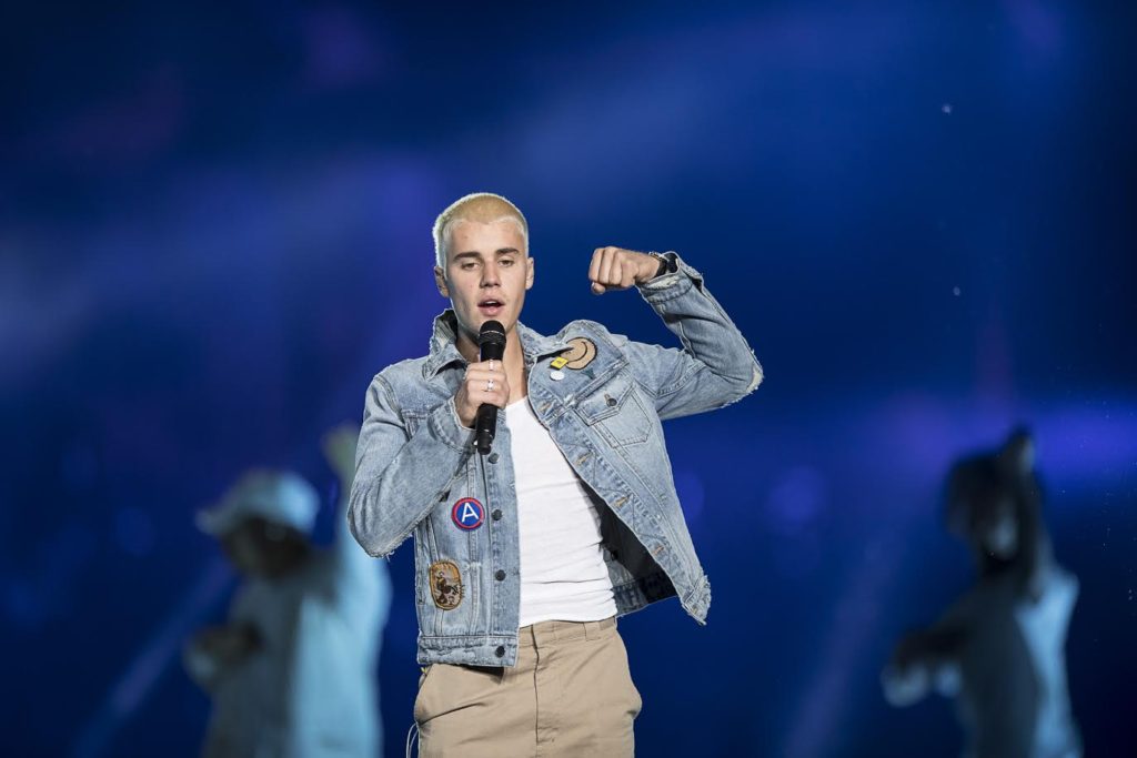 Justin Bieber en el Foro Sol