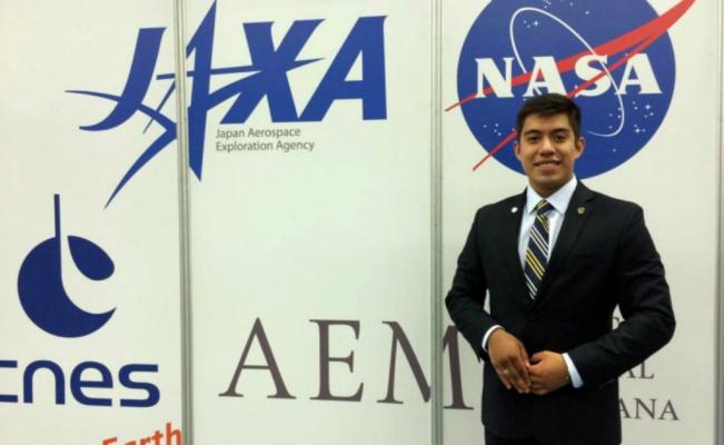 Yair Israel Piña, estudiante mexicano investigador de la NASA