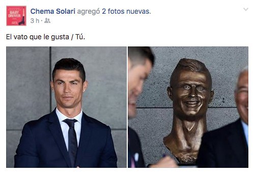 Memes busto Cristiano Ronaldo 