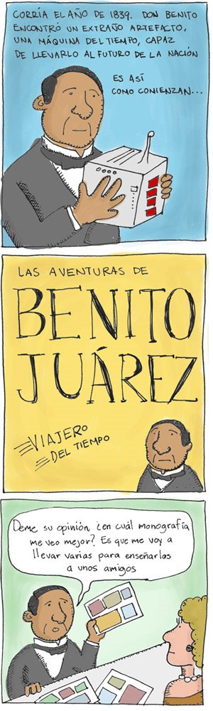 Benito Juarez, siempre presente