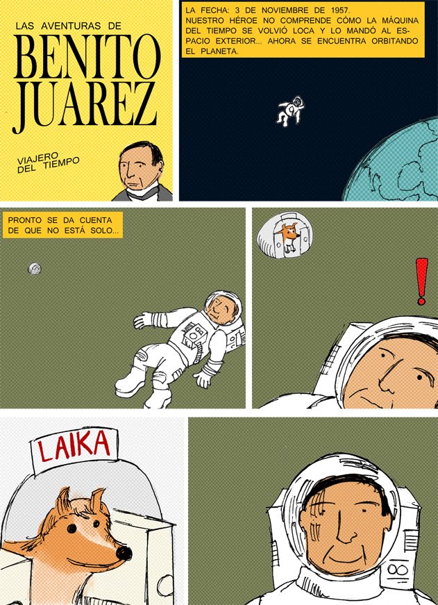 Benito Juarez encontró a Laika