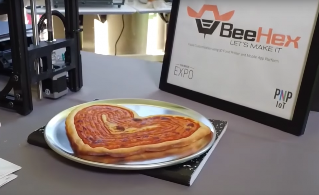 La NASA invirtió en Chef3D, una impresora 3D que hace pizza en el espacio ¡en 6 minutos!