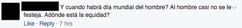 Estos son los peores comentarios en Redes sociales en el Día de la Mujer