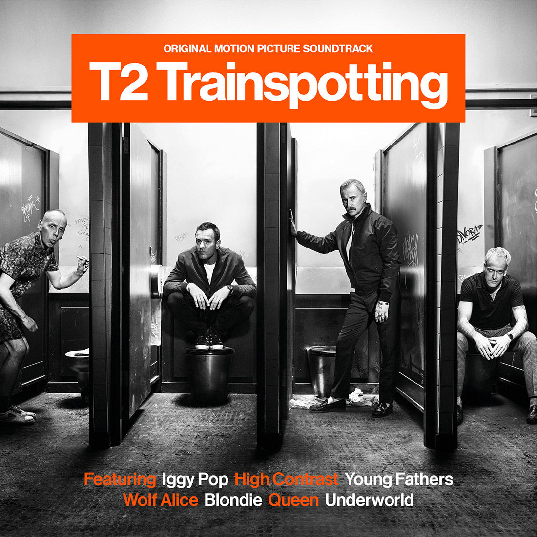 Esta es la banda sonora de la secuela de Trainspotting