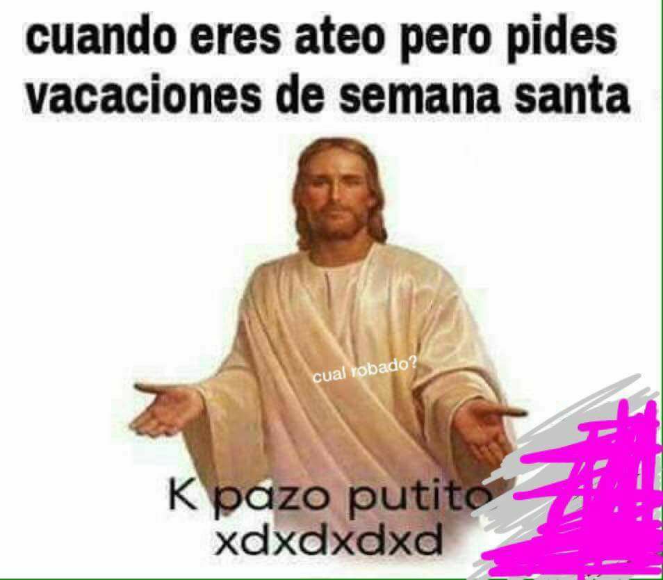 meme vacaciones ateo