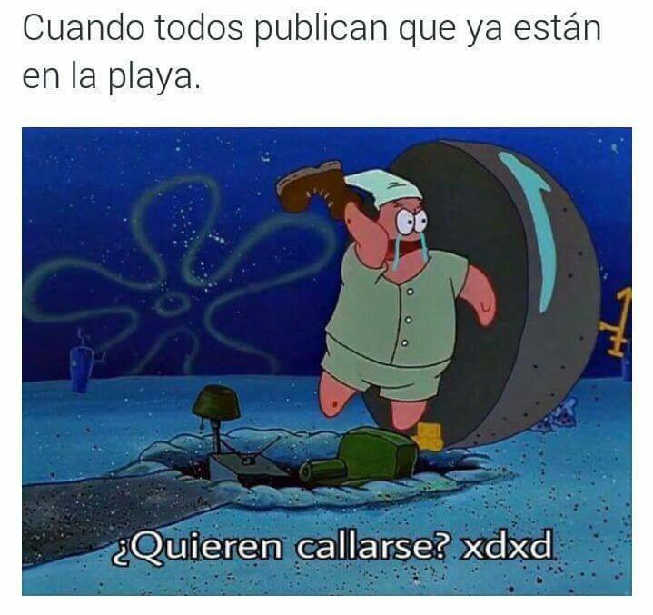 meme vacaciones patricio