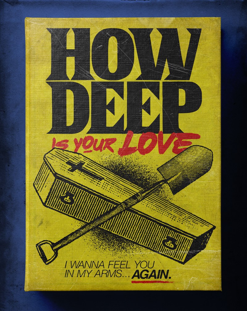 Butcher Billy ilustró "How Deep Is Your Love" de The Bee Gees