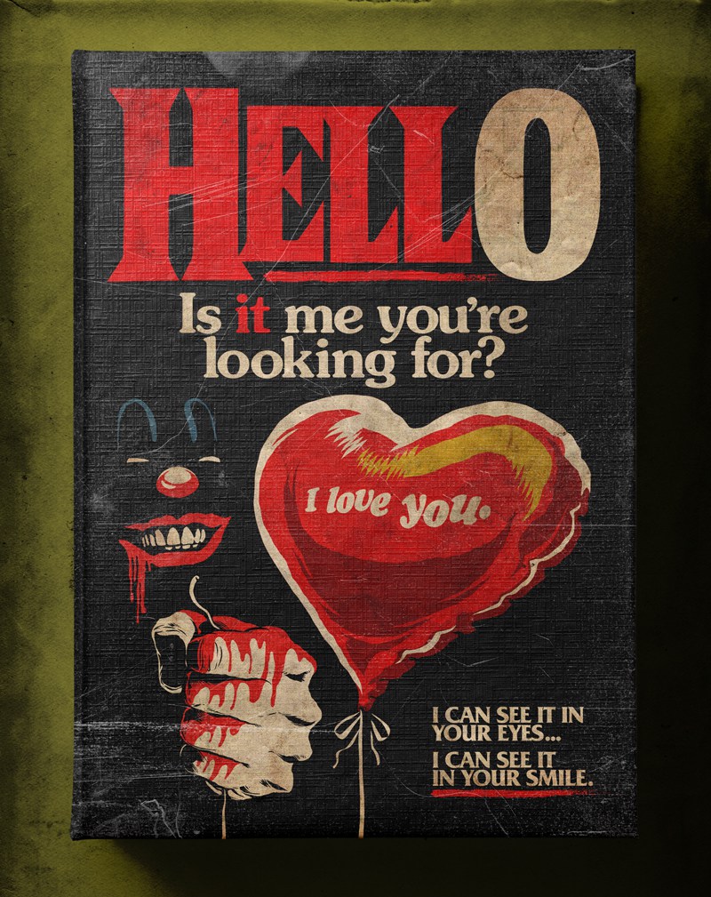Butcher Billy ilustra Hello de Lionel Richie
