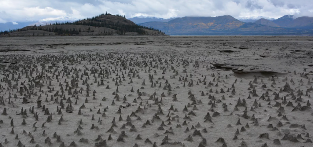 El río Slims desapareció de Canadá en sólo cuatro días
