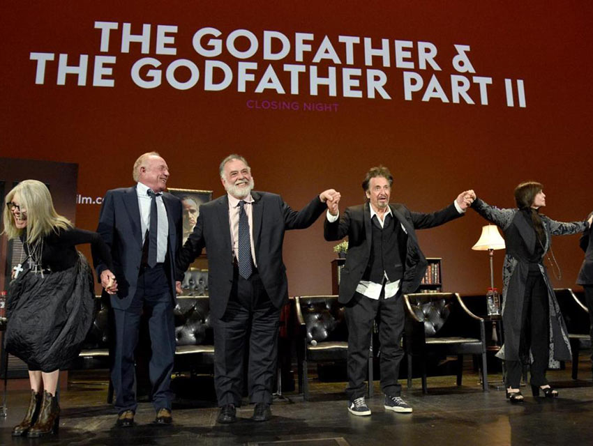 El elenco de El Padrino se reunió para festejar los 45 años del estreno de la película