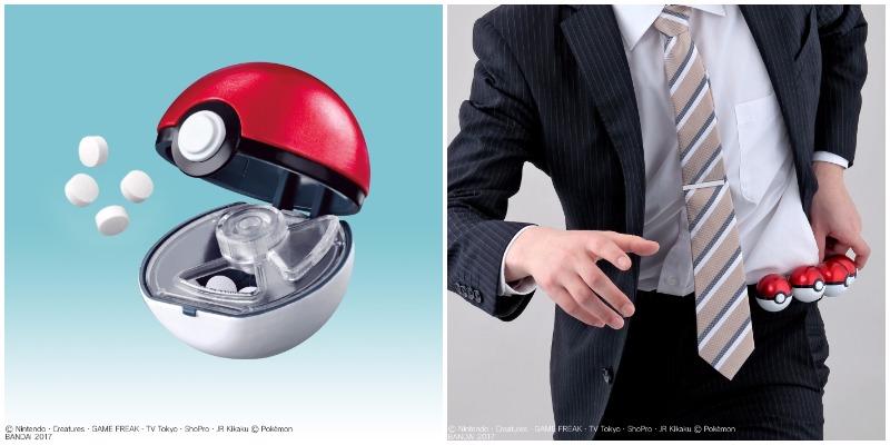 El set de 11 pokébolas de Bandai