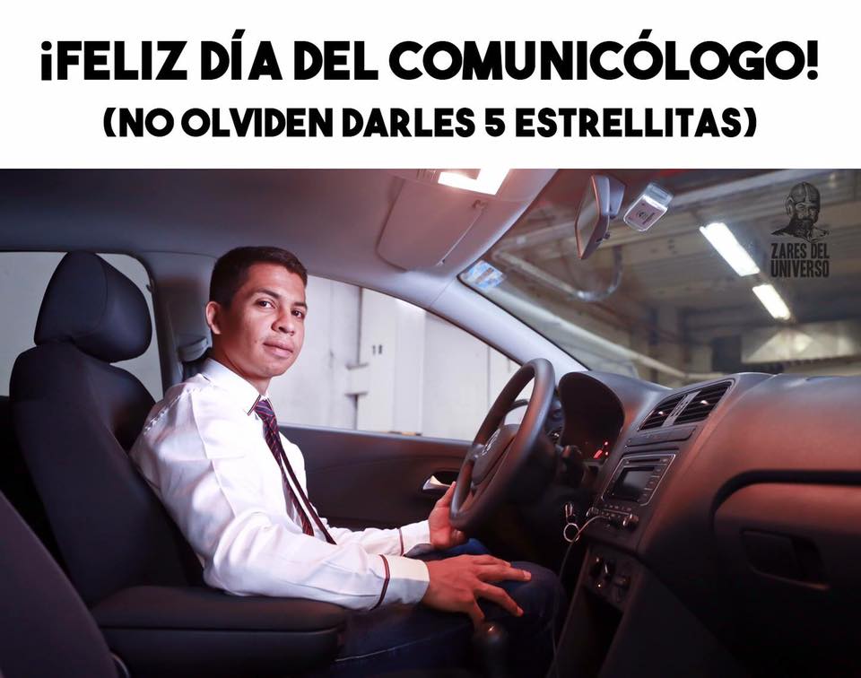 Meme dÃ­a del comunicÃ³logo uber