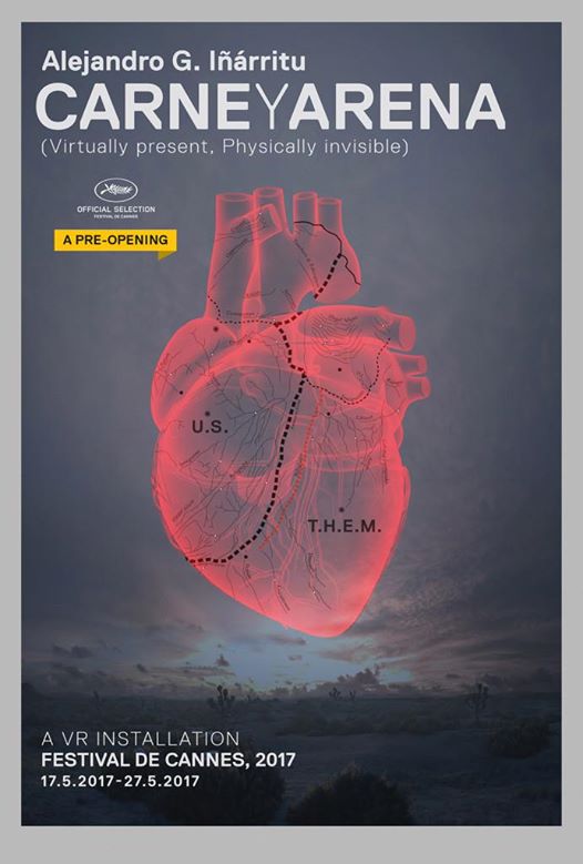cartel de Carne y Arena