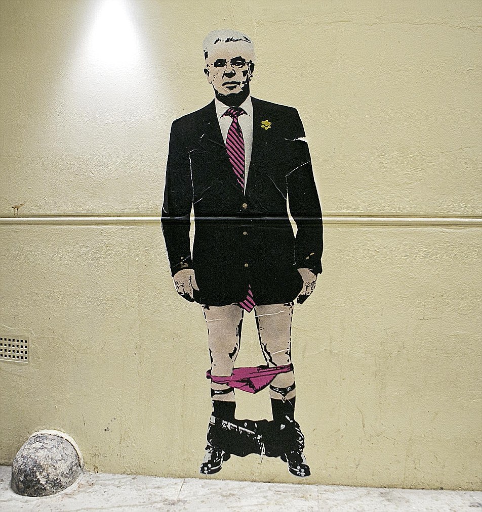 graffitis de Banksy