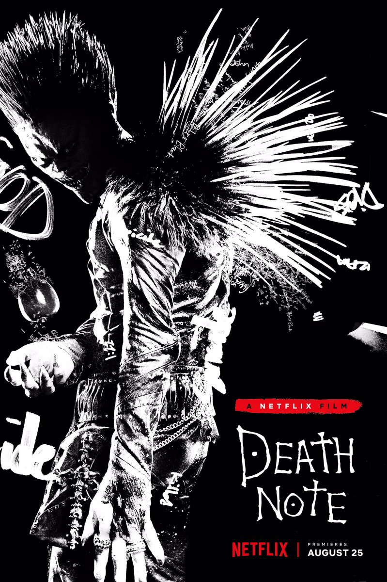 En agosto llega Death Note a Netflix