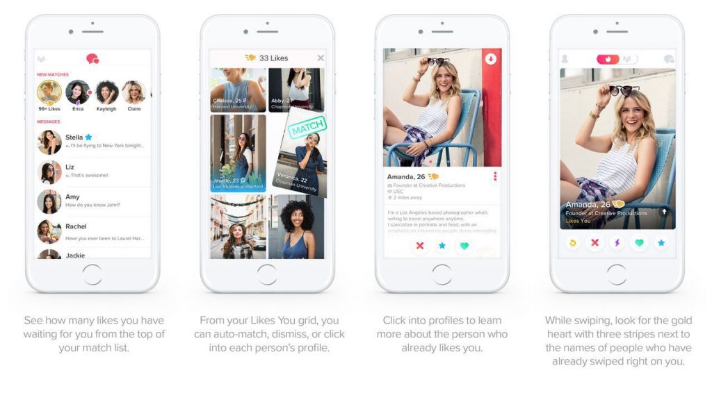 beneficios tinder gold