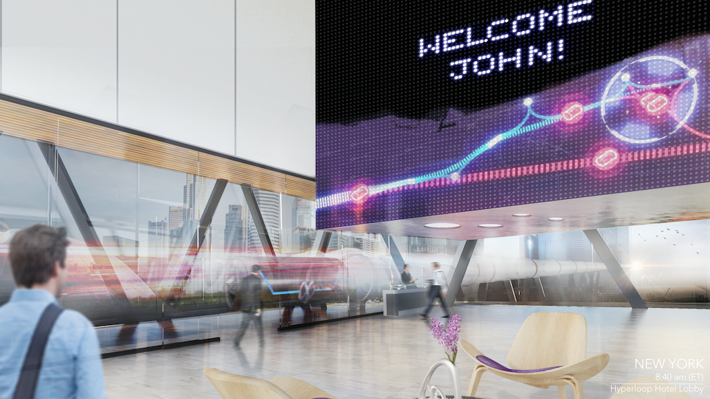 Hyperloop Hotel, el futuro del hospedaje