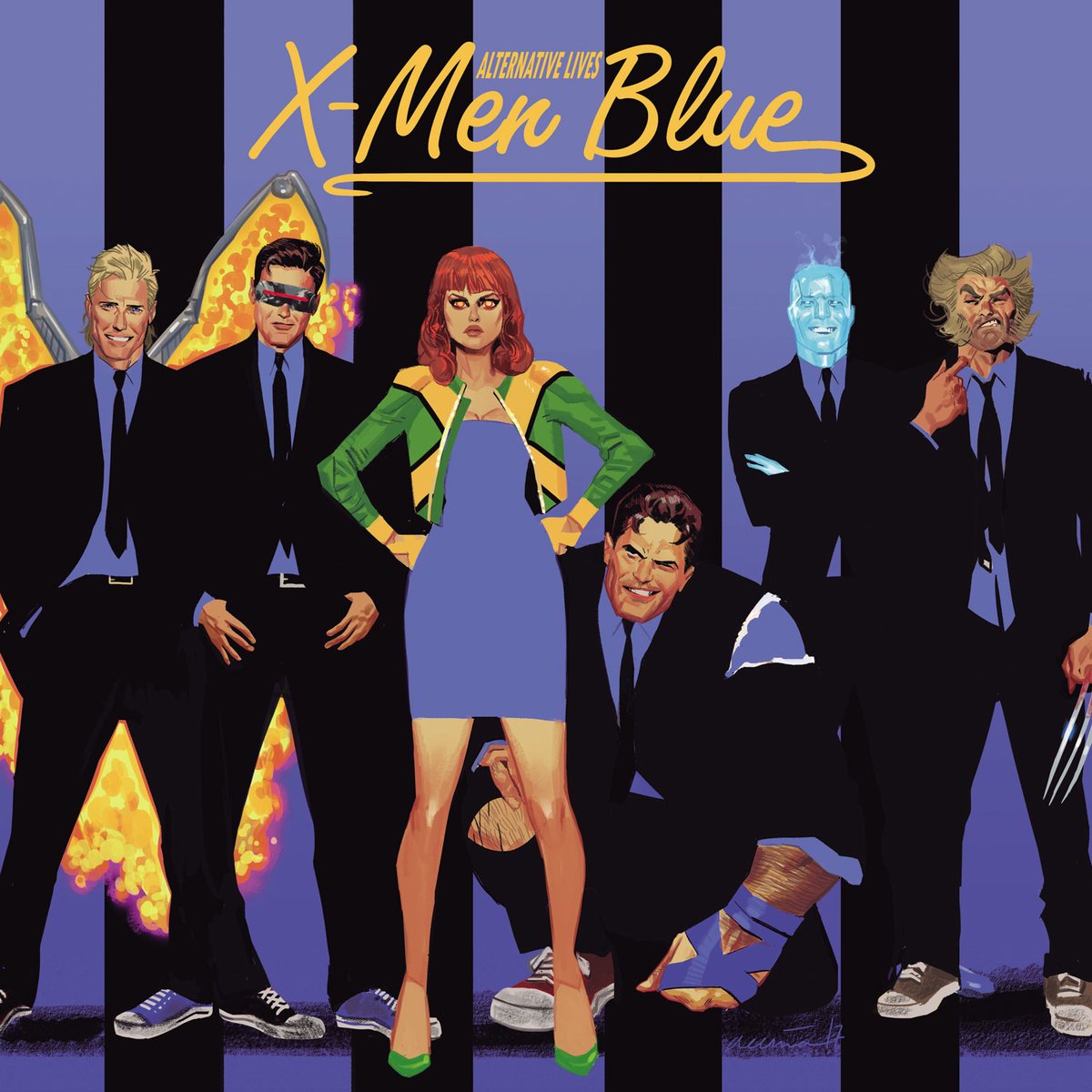 La versión del Parallel Lines de Blondie con los X-Men