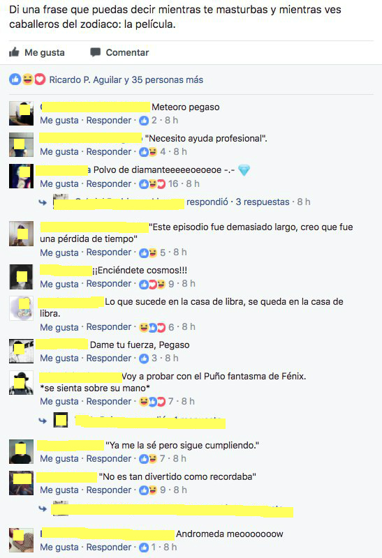 frases durante el sexo y durante caballeros del zodiaco
