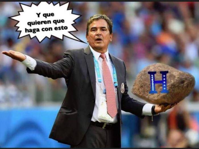 la seleccion hondureña es una piedra