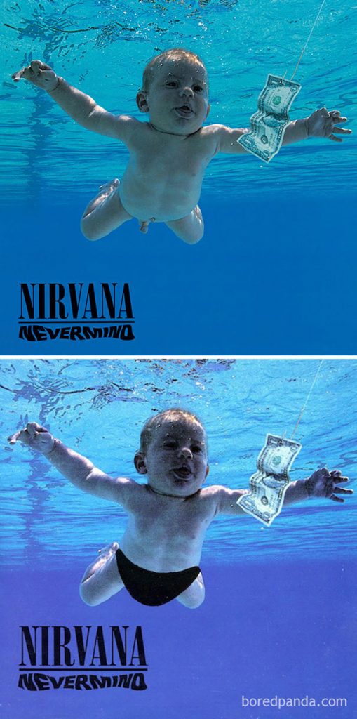 Portada censurada medio oriente nirvana
