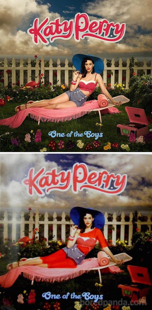 Portada censurada Katy Perry 