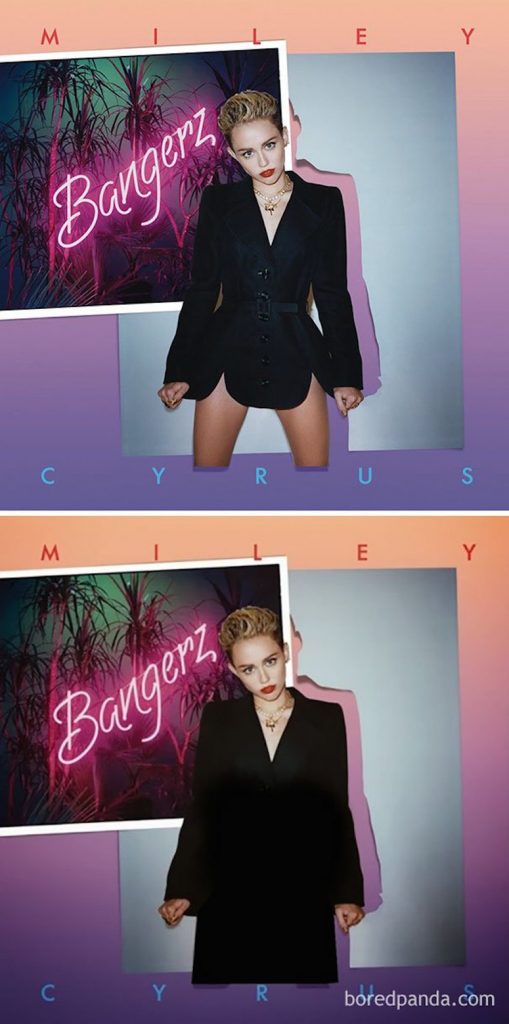 Portada censurada Miley Cyrus 
