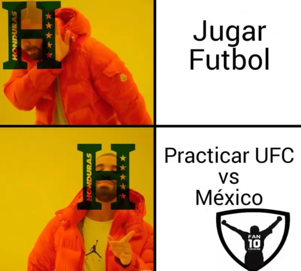 meme mexico contra honduras ufc