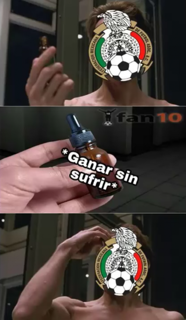 meme ganar sin sufrir seleccion mexicana