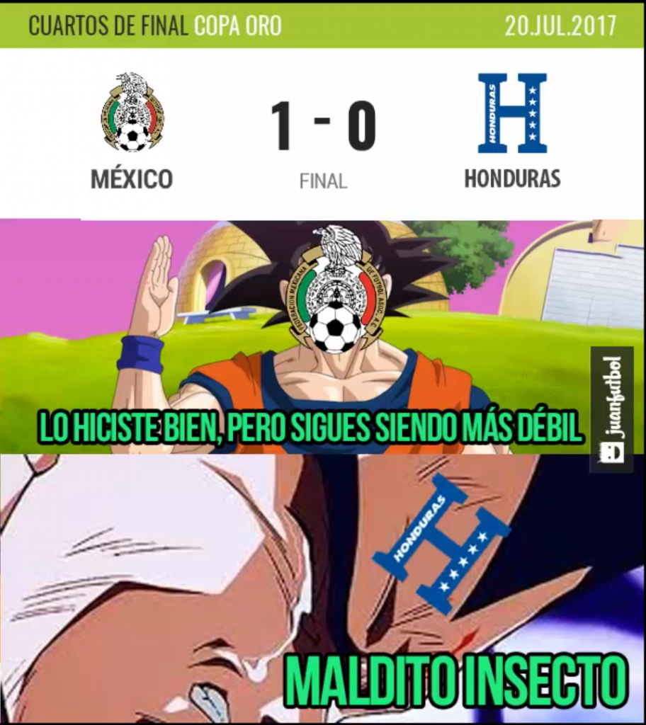 meme dragon ball seleccion mexicana