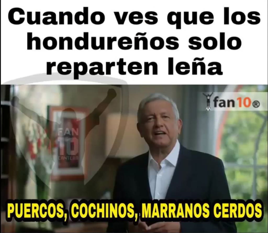 meme hachazos hondureños