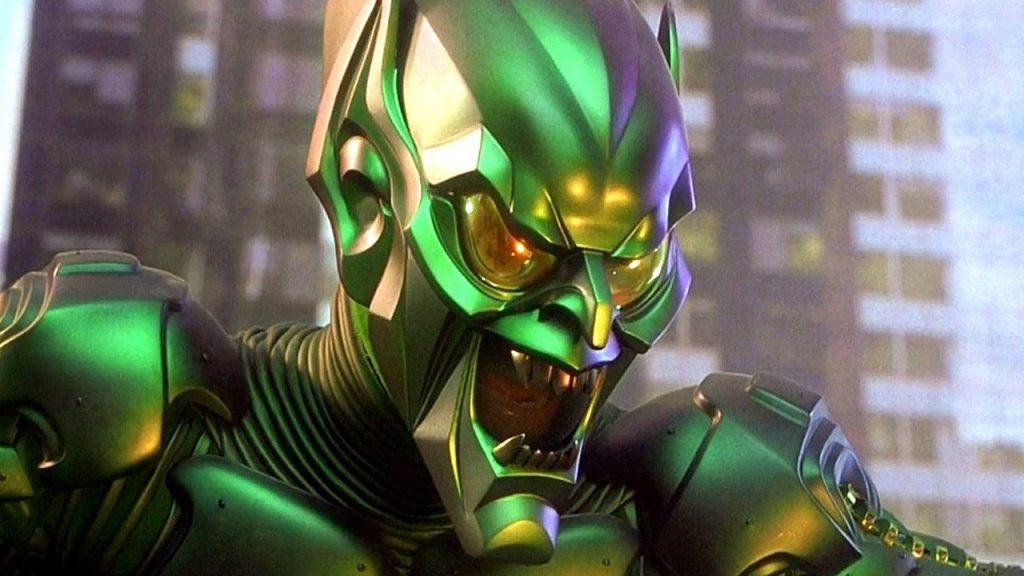 Duende Verde en Spider-Man de Sam Raimi 2002