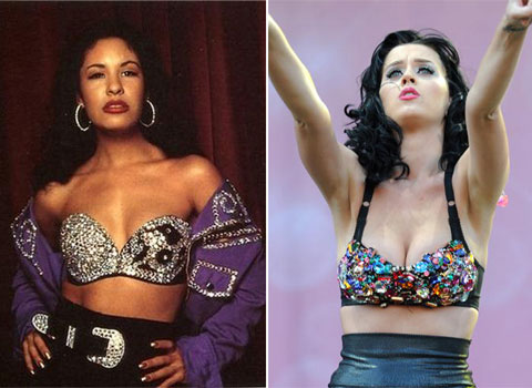 Katy perry copia bustier a Selena
