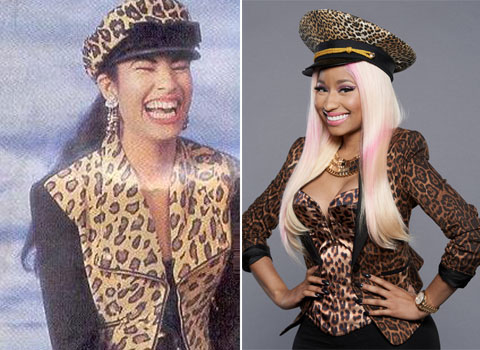 Nicky Minaj copia a Selena Quintanilla