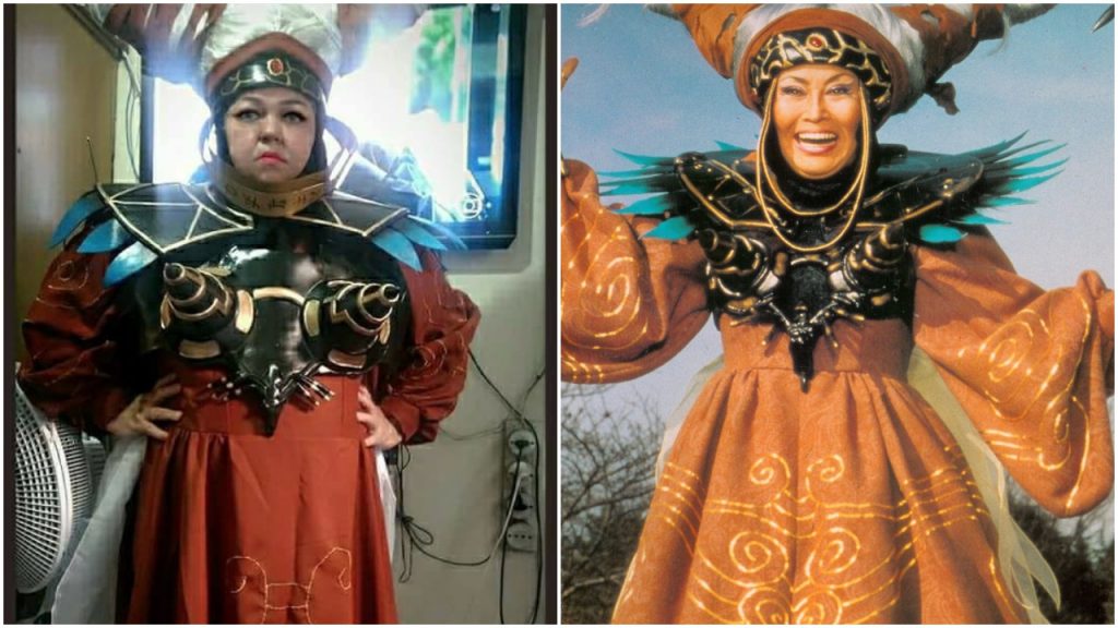 Rita Repulsa, cosplay de Tia Sol