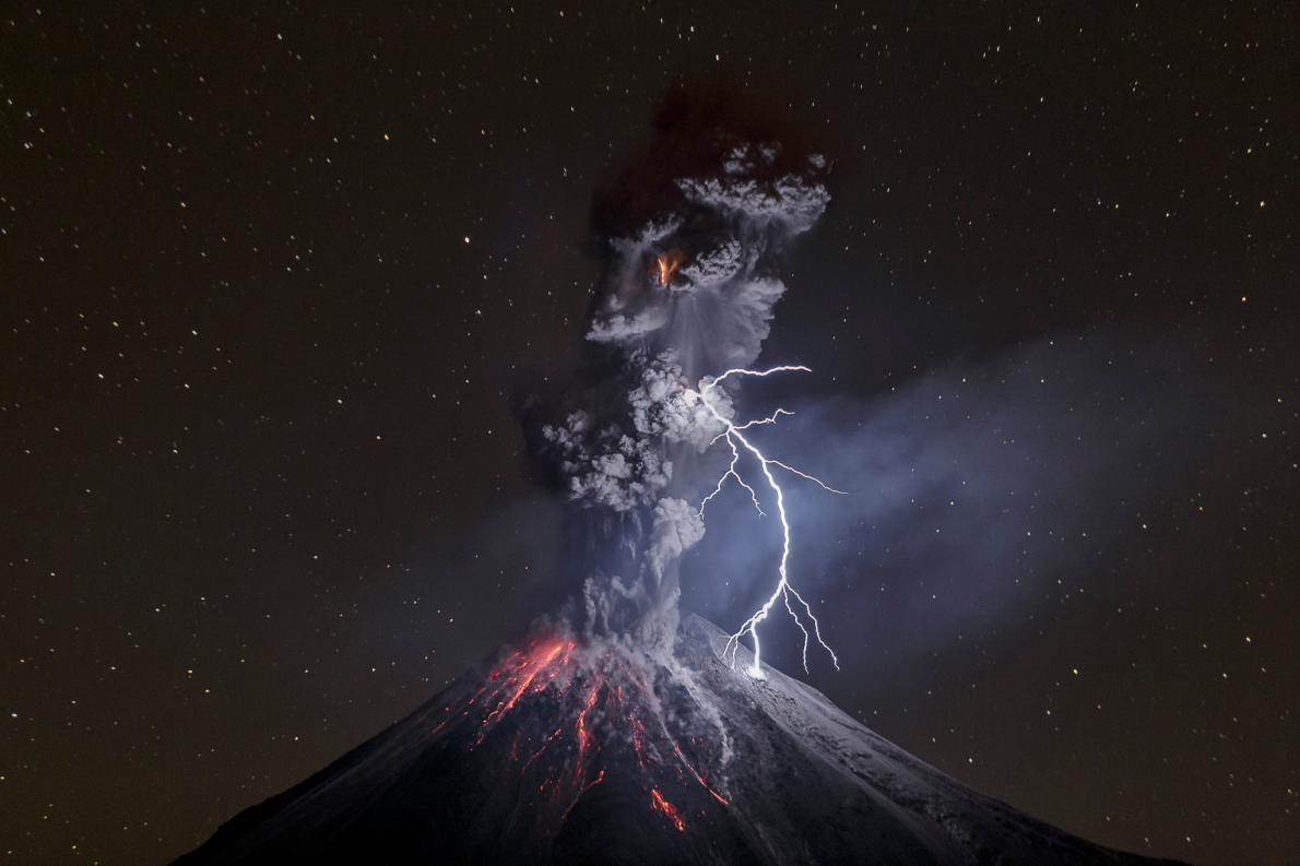 Volcán de Fuego, Colima,