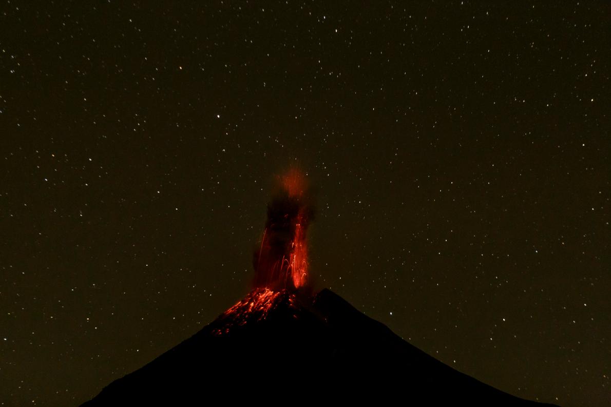 Volcán de Fuego, Colima,