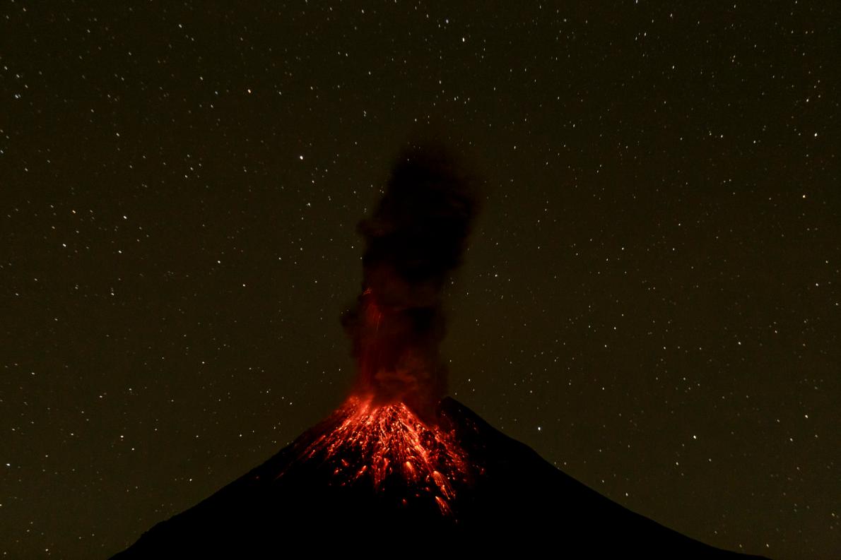 Volcán de Fuego, Colima,