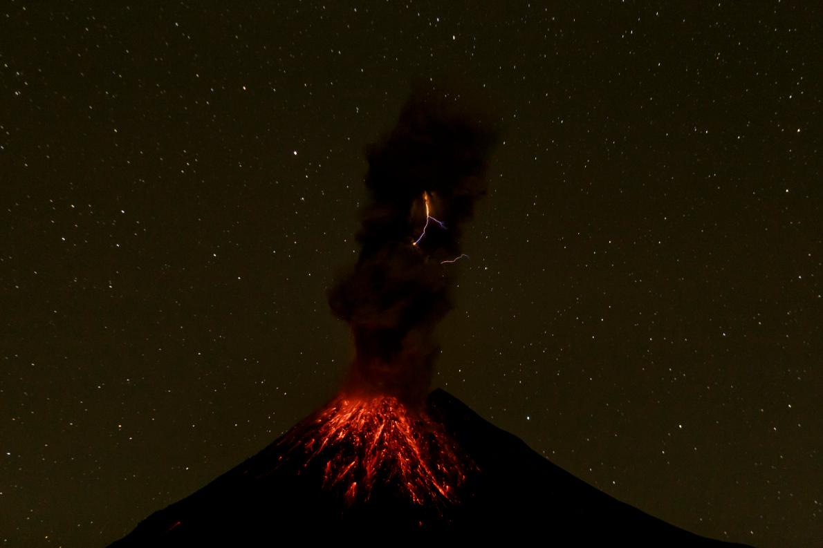 Volcán de Fuego, Colima,