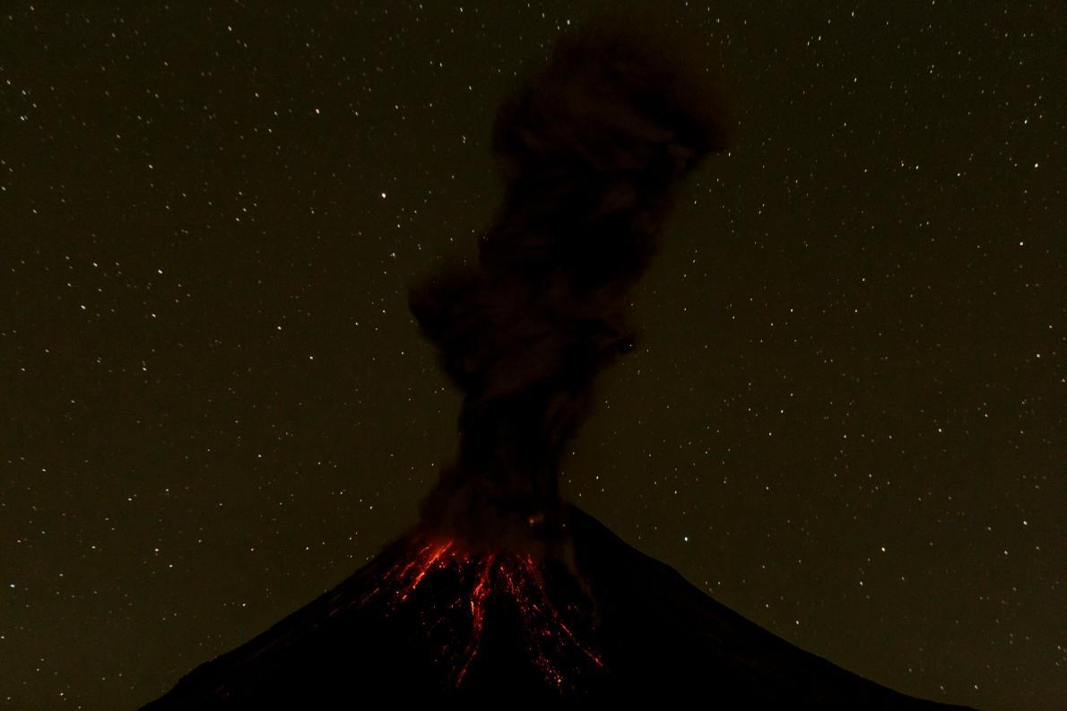 Volcán de Fuego, Colima,