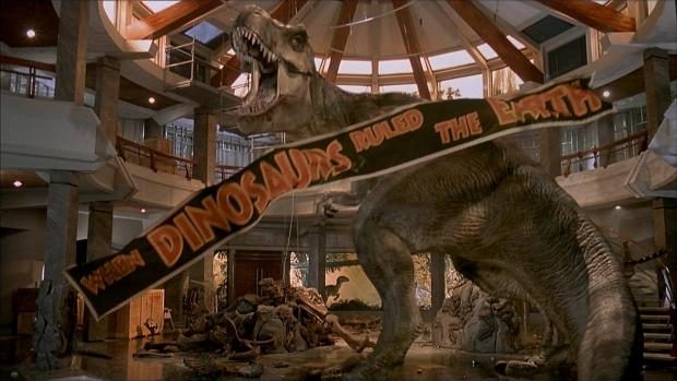 Escena Final de Jurassic Park