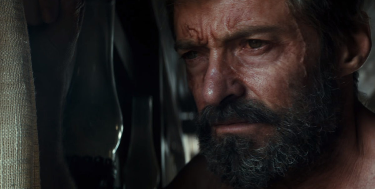 Hugh Jackman como Wolverine en Logan