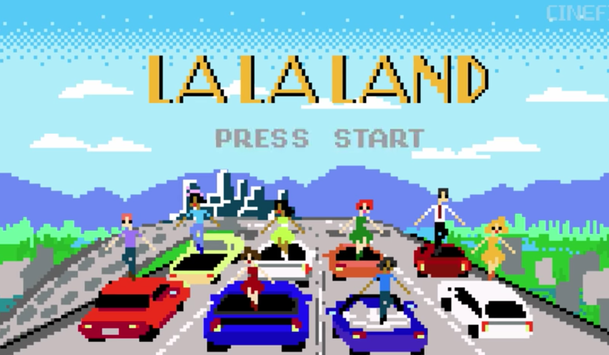 La la land tiene versión en 8-bit