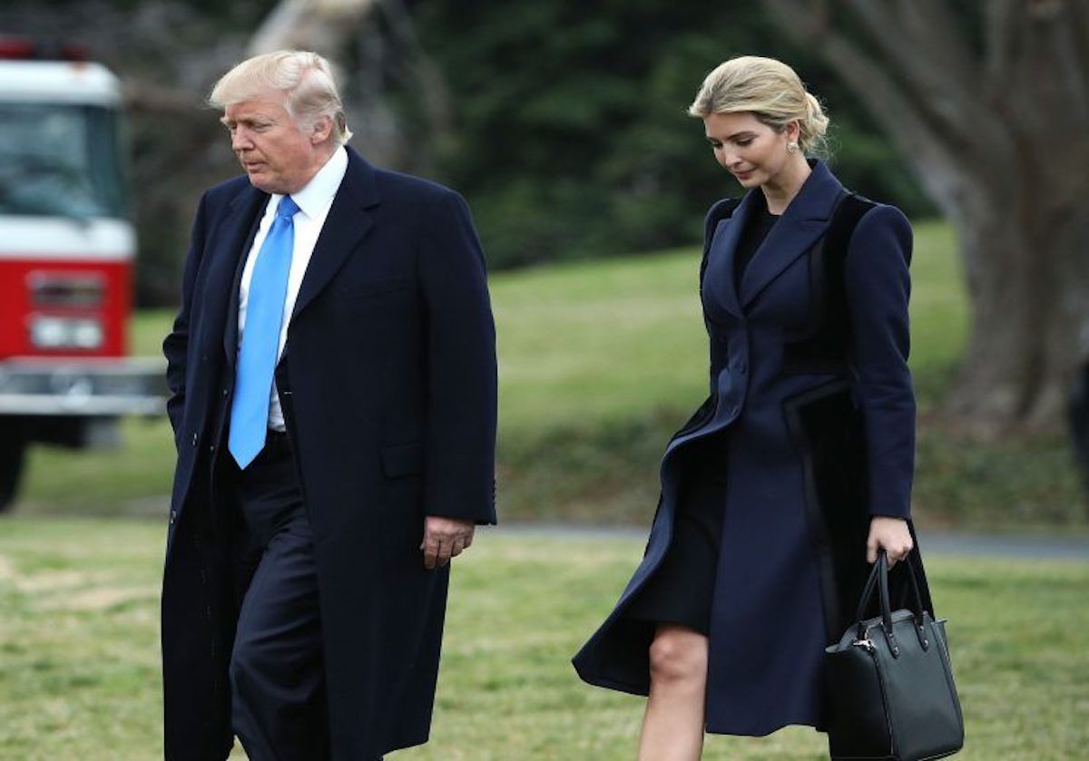 Ivanka Trump ahora es una empleada oficial de la Casa Blanca